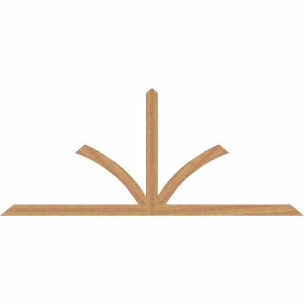 Richland Timber Gable Bracket, Western Red Cedar, 96